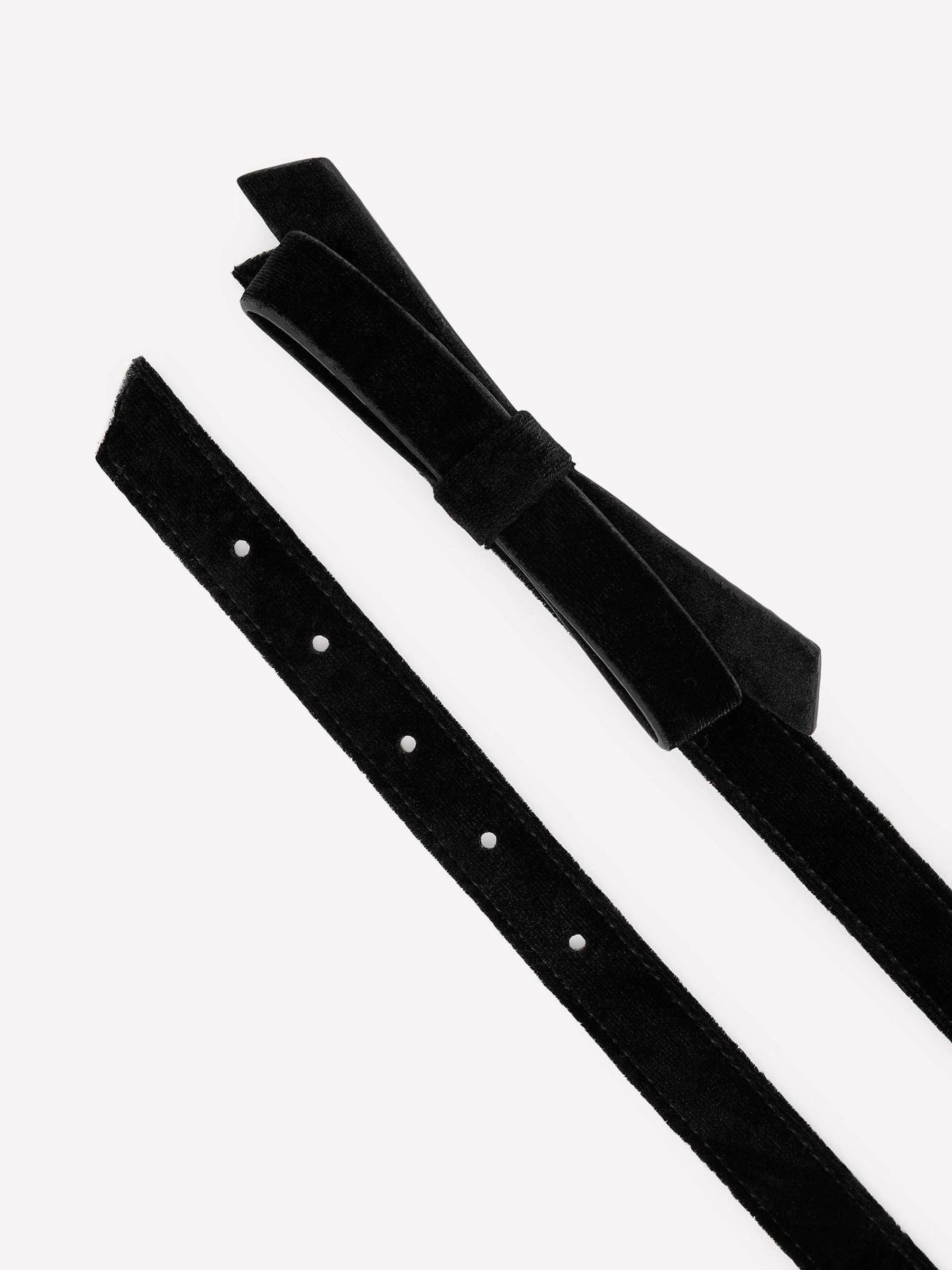 Boden Skinny Bow Belt