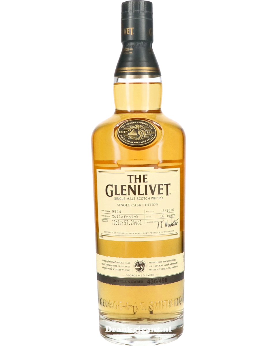 The Glenlivet Single Cask Tollafraick 16 Year 70 cl