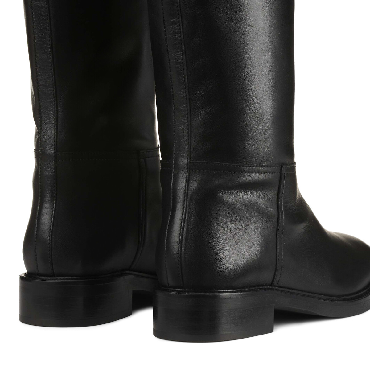 COLEÇÕES LA REDOUTE<br>Botas de montaria em couro, Signature CLOTHILDE
