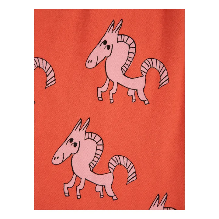 Bobo Choses Exclusivité Bobo Choses x Smallable - Robe Coton Bio Cheval Blanc | Terracotta