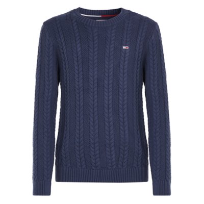 Sweatshirt homme Tjm Reg Cable TOMMY HILFIGER