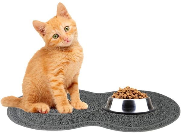 Matskålunderlag / Skålunderlag - Sklisikkert - For hund & katt