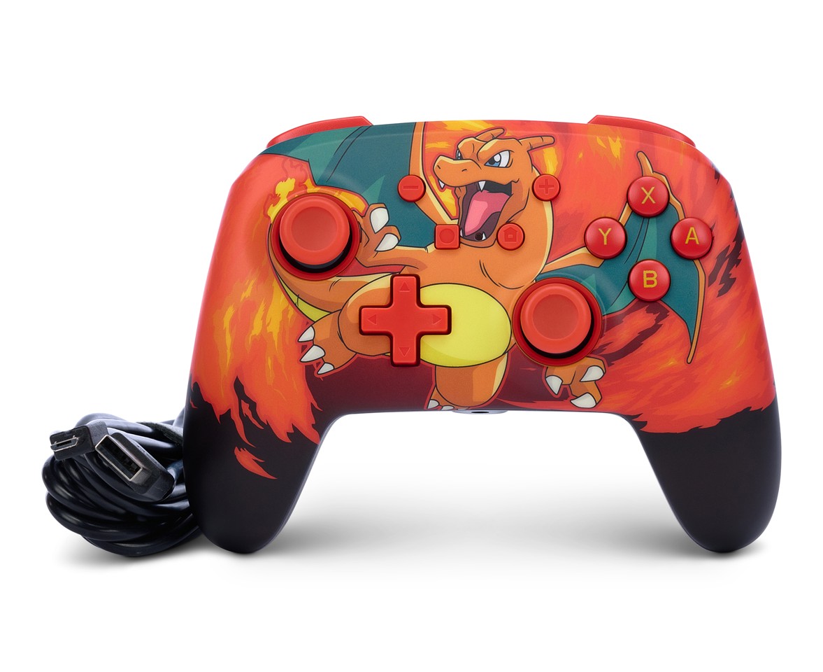 PowerA Enhanced Wired Controller - Nintendo Switch - Charizard Vortex