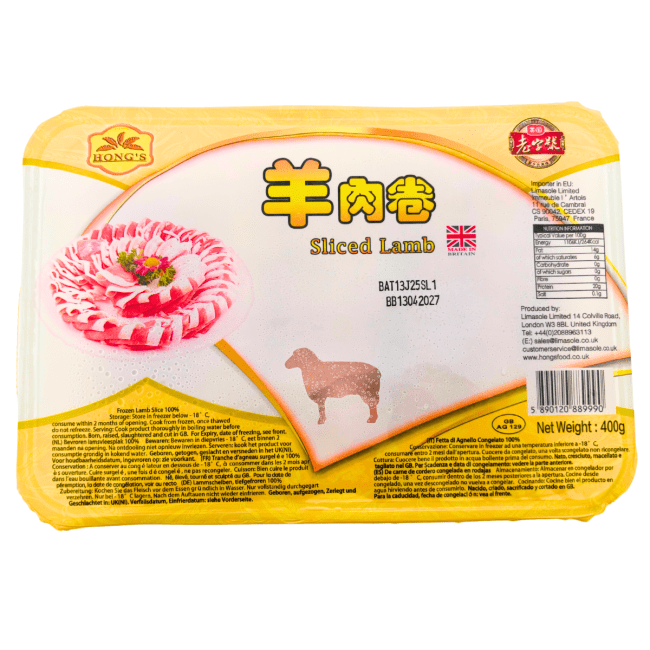 Hong's Lam Plakje 400g