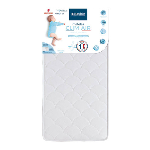 Matelas Clim Air 60x120 cm - CANDIDE