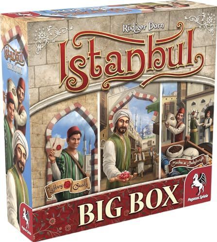 Istanbul Big Box: Kennerspel voor volwassenen en kinderen | Speeltijd 40-90 min | Aantal spelers 2-5