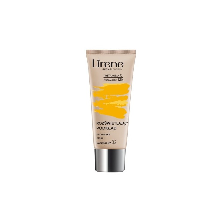 Lirene Aufhellende Grundierung, die der Haut ihre Ausstrahlung zurückgibt 02 Natural 30 ml