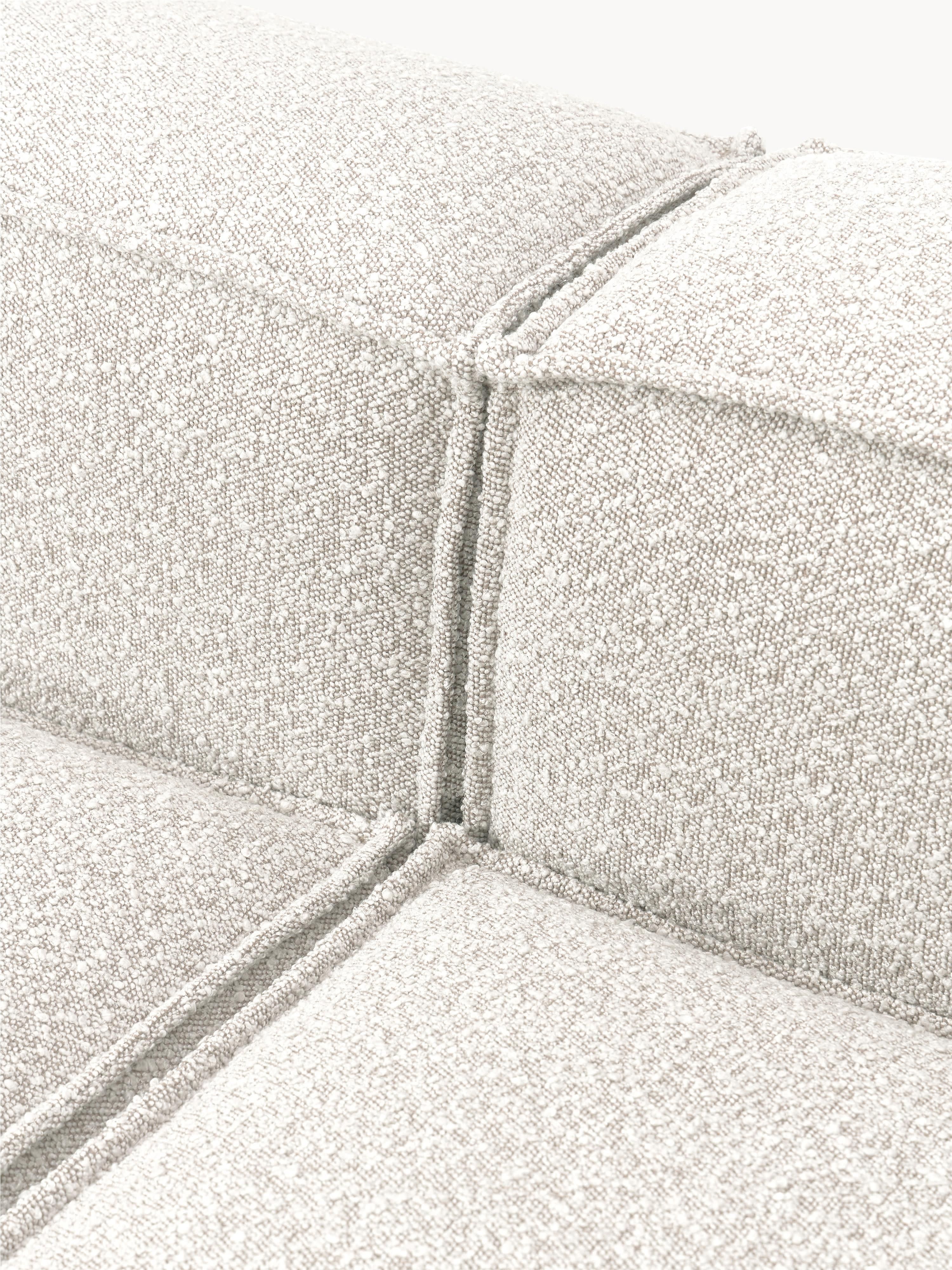 Modulaire bouclé-hoekbank Lennon (4-zits)