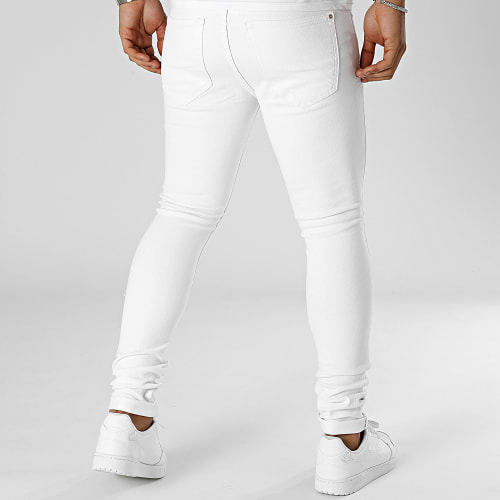 Jean Skinny LC-B-1 Blanc