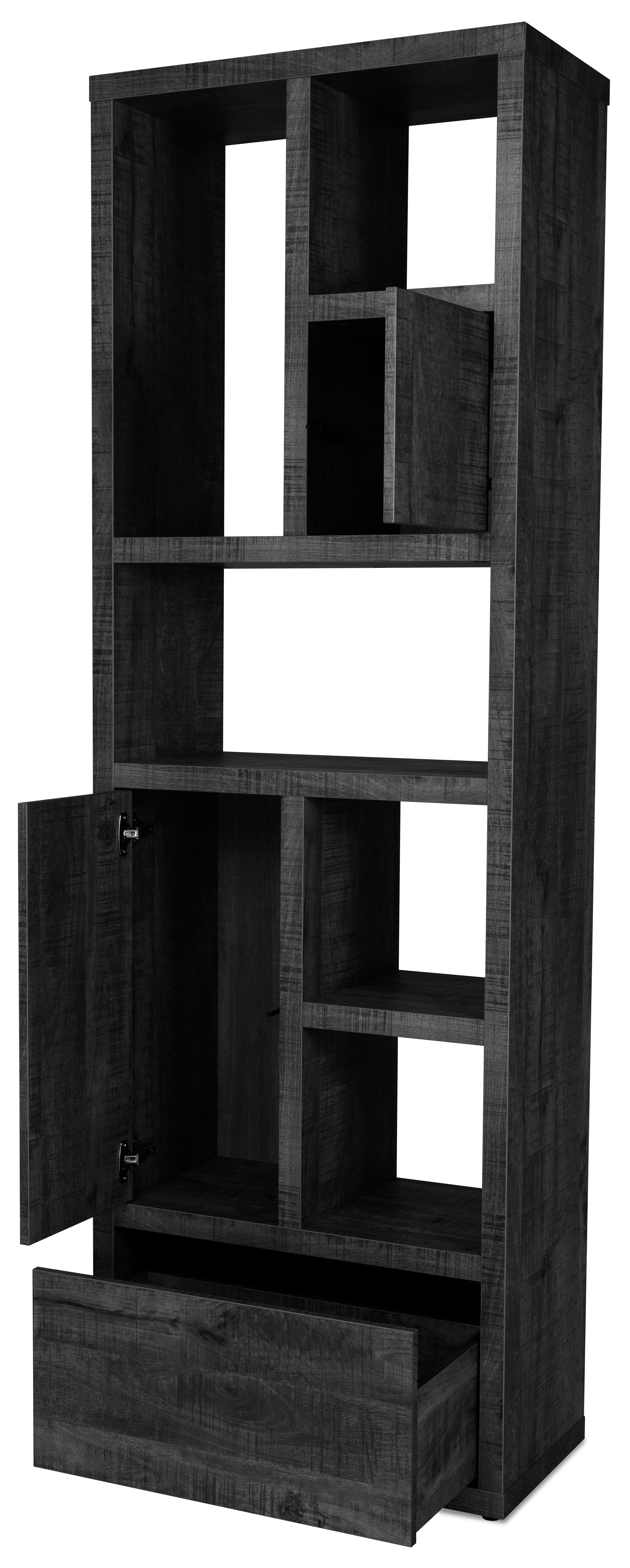 Wandkast Ashford-Denton B70 x D35 x H211 cm