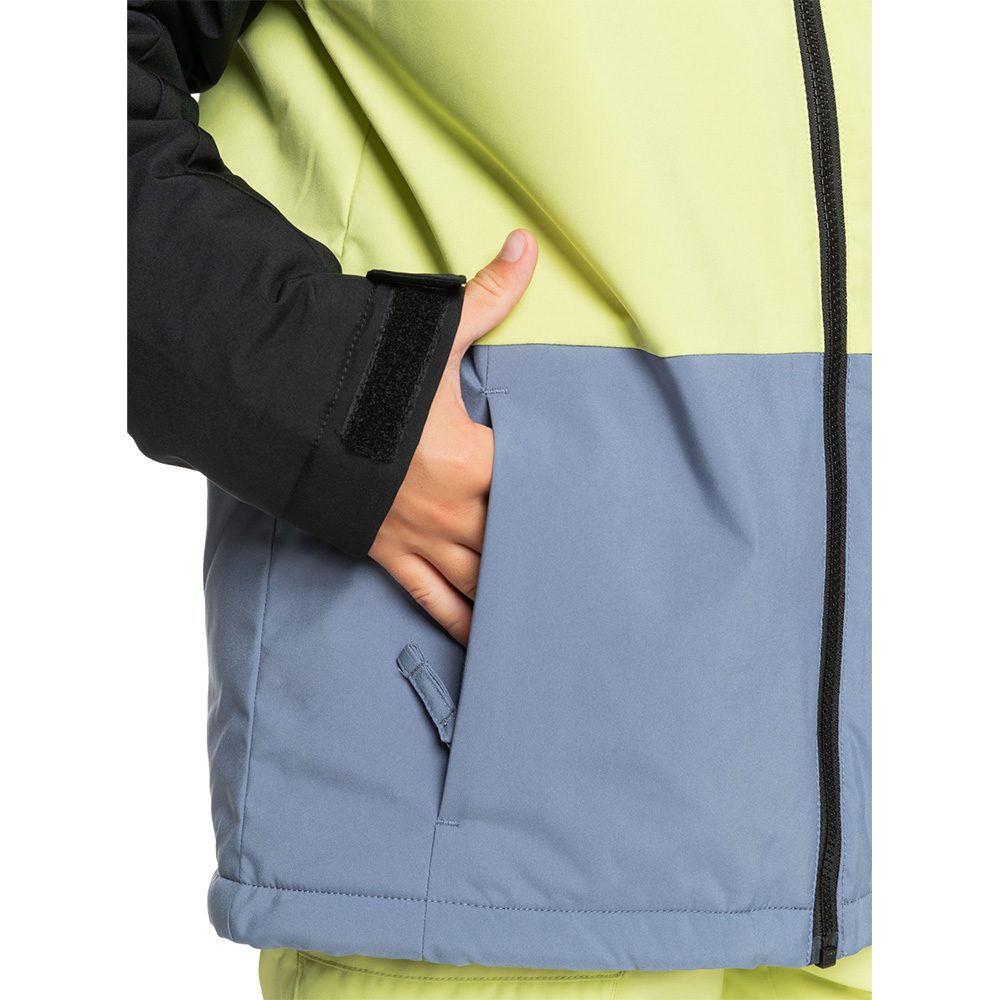 Quiksilver Side Hit Youth Skijacke Jungen true black