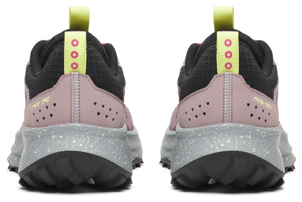 Chaussures Running Saucony Ride TR2 Mauve Femme