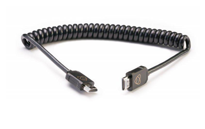 Kabel Full HDMI 4K60p 40-80 cmSpiralkabel HDMI