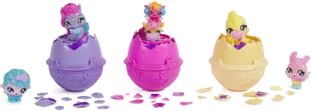 HATCHIMALS PANIER 6 ŒUFS