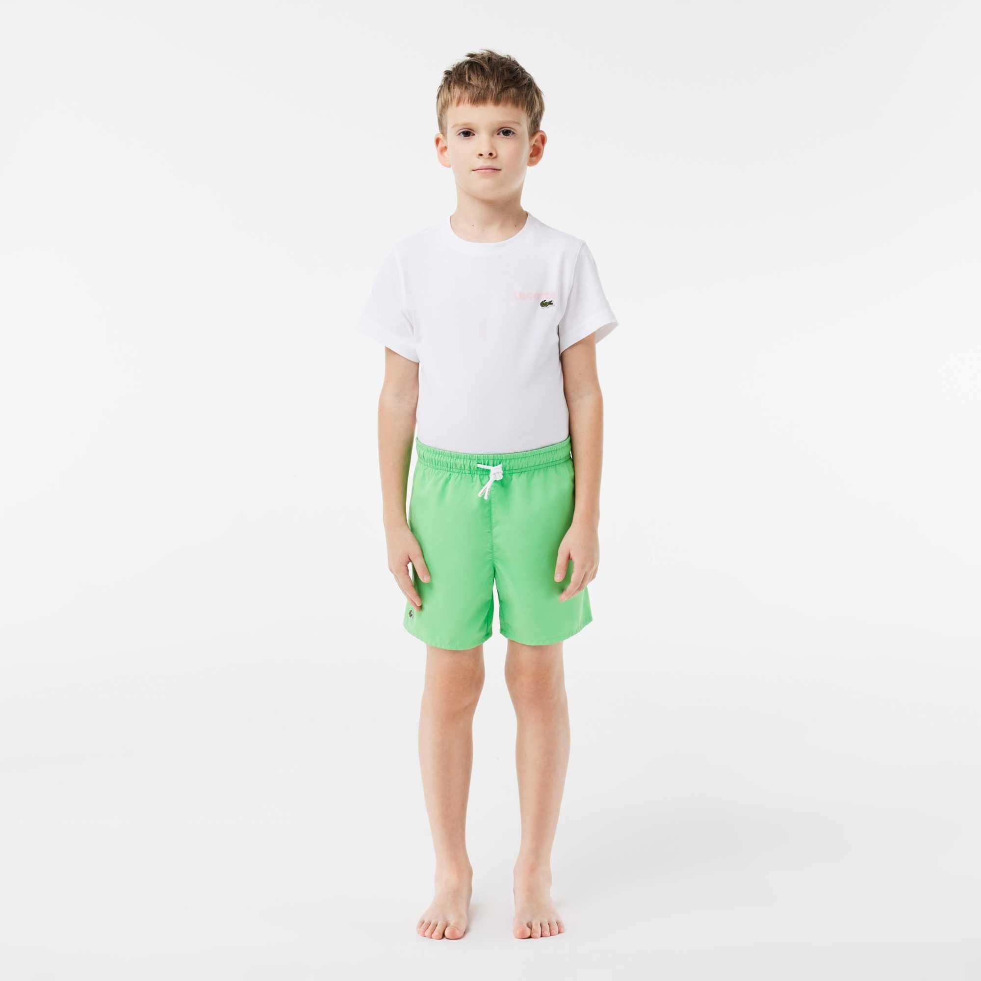 Lacoste Solid Swim Shorts Juniors