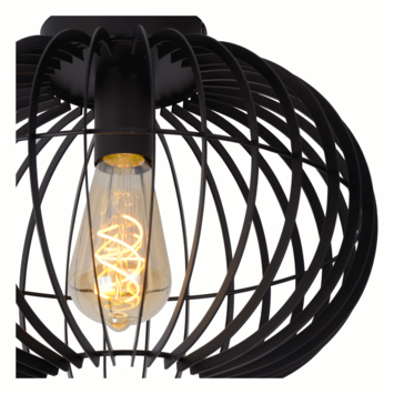 Lucide Reda Plafonnière zwart H24cm