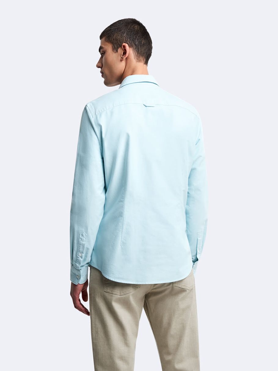Chemise slim unie