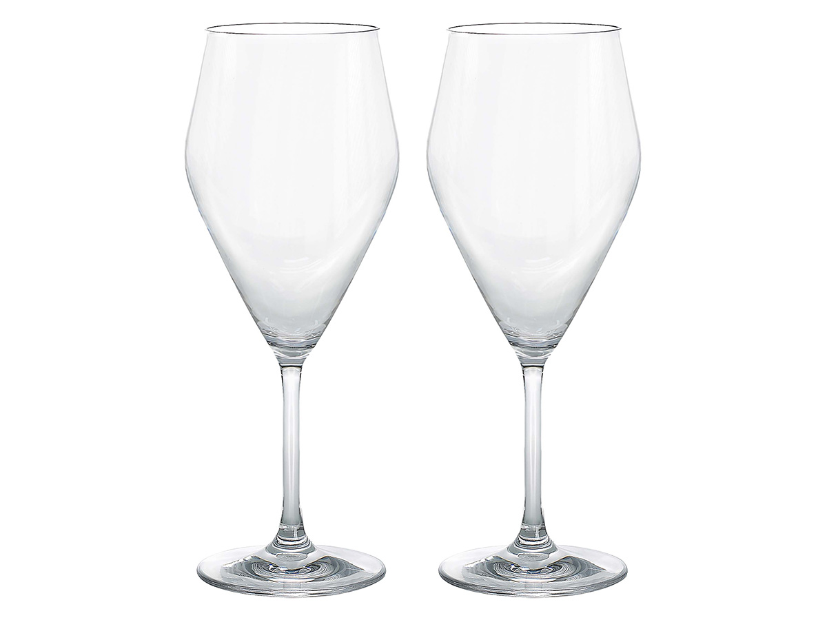 Gimex Royal Line 400 ml set van 2 rode wijnglazen