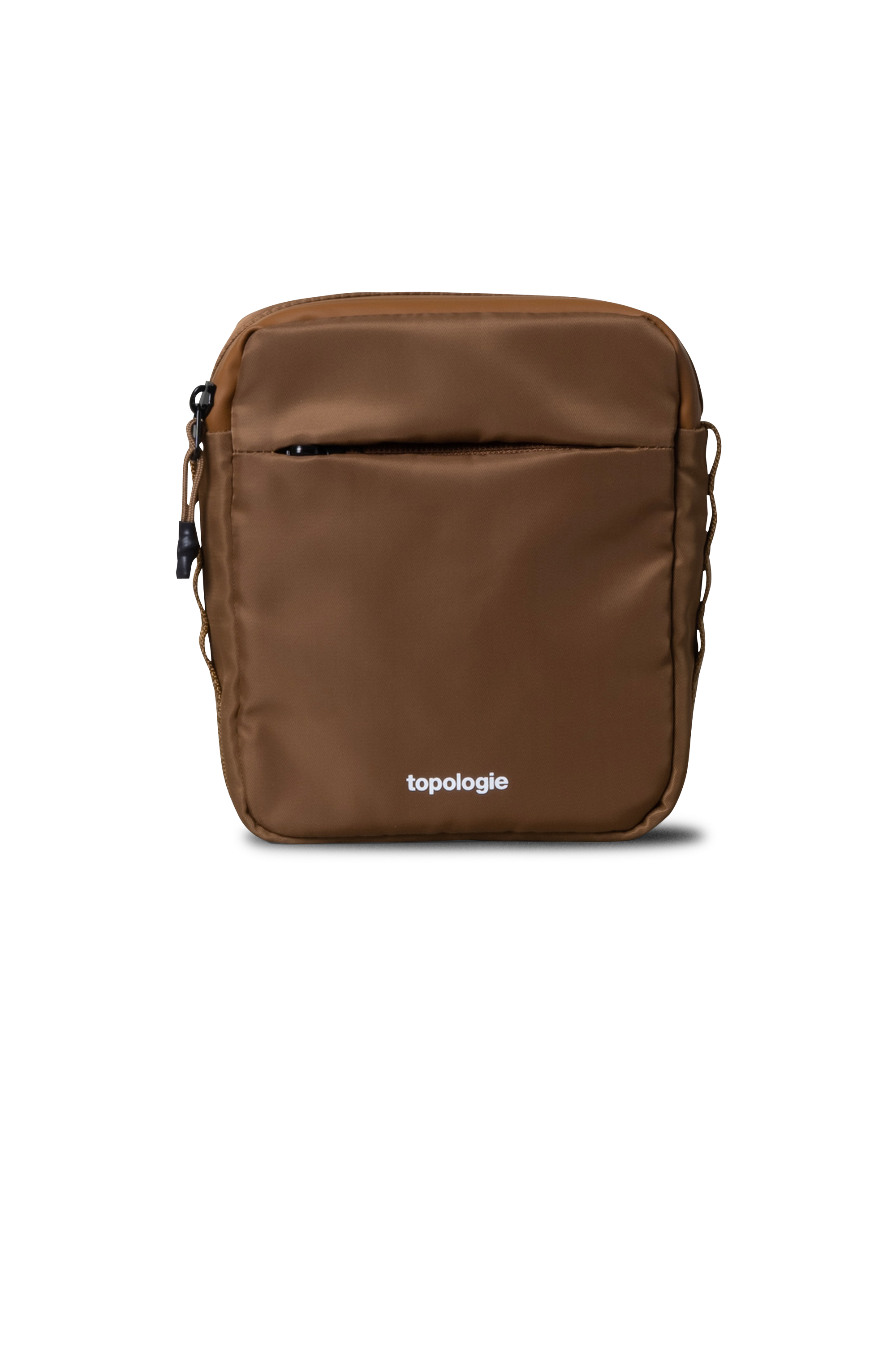 TOPOLOGIE POCHETTE TINBOX SATIN MO Marron