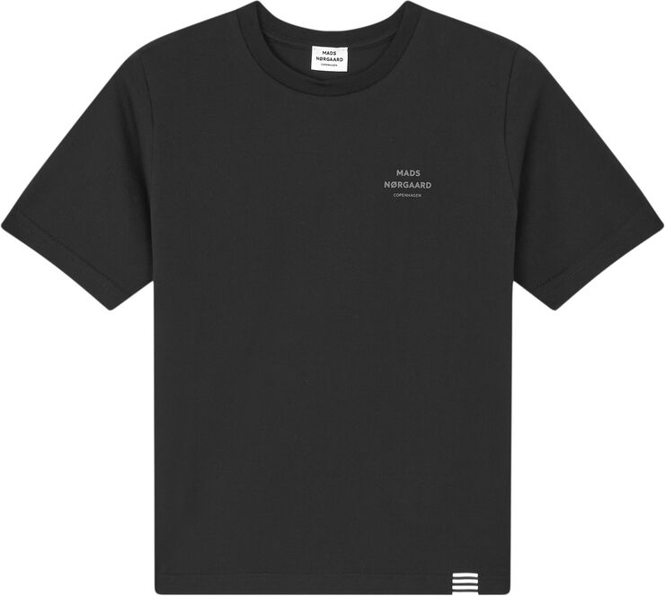 Mads Nørgaard - Copenhagen Printed Tee Thorlino Tee Sort