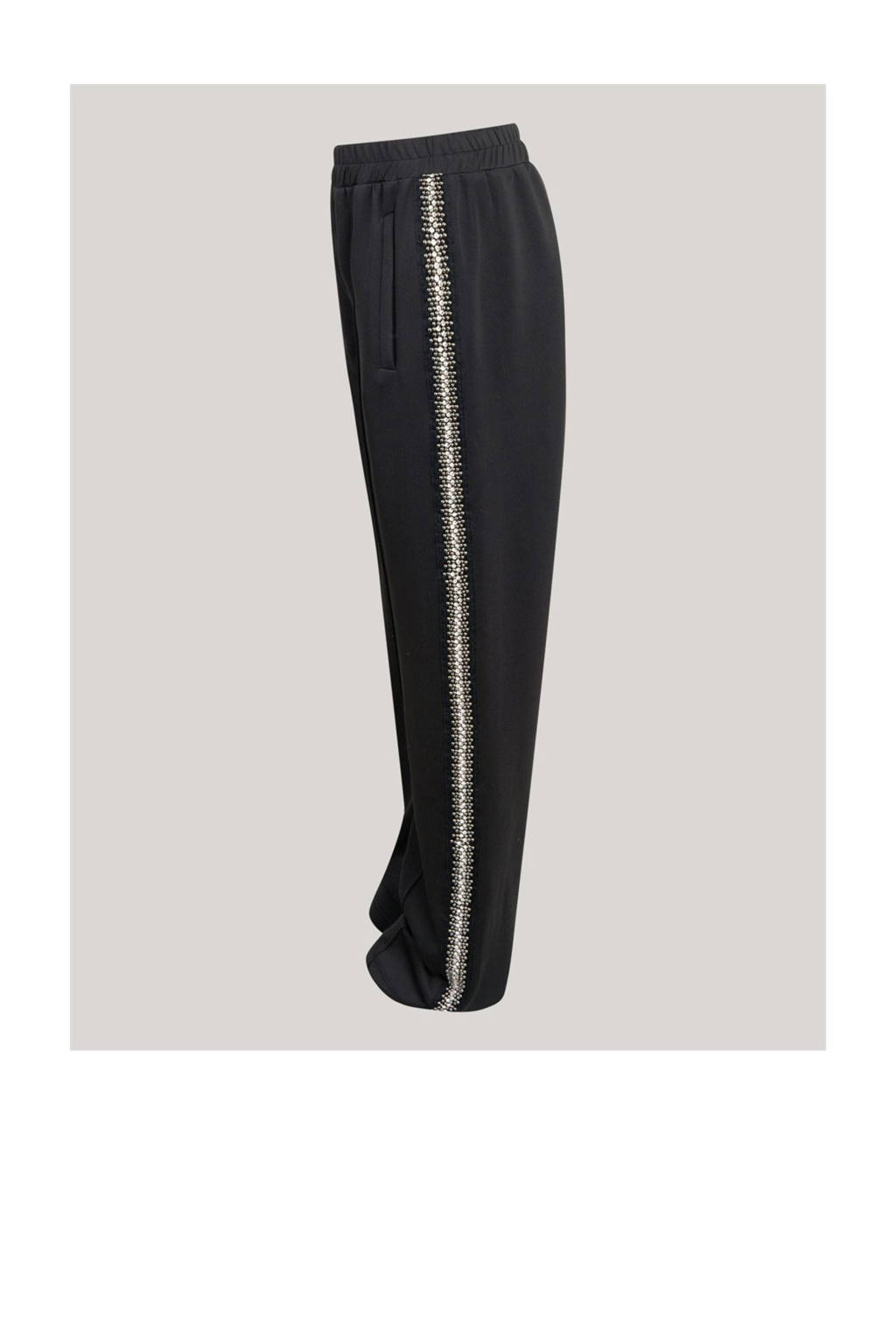 Shoeby wide leg casual broek zwart