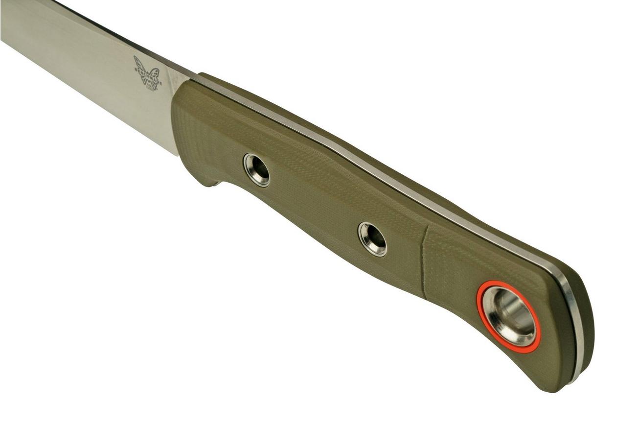 Benchmade Meatcrafter CPM-S45VN, OD Green G10 15500OR-3  jachtmes
