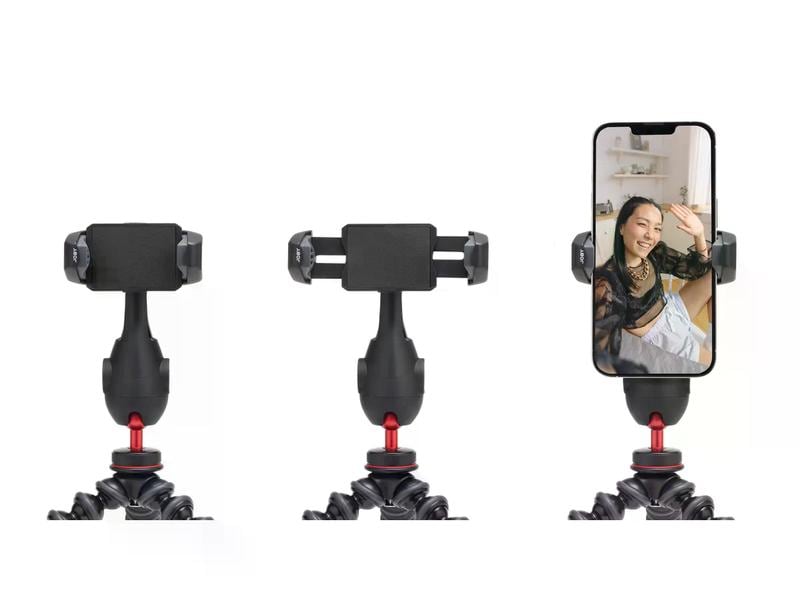 Joby Smartphone-Stativ GripTight PRO 3 GorillaPod Flexibles Stativ-Kit mit GripTight Pro 3 Halterung und GorillaPod 1K Stativ