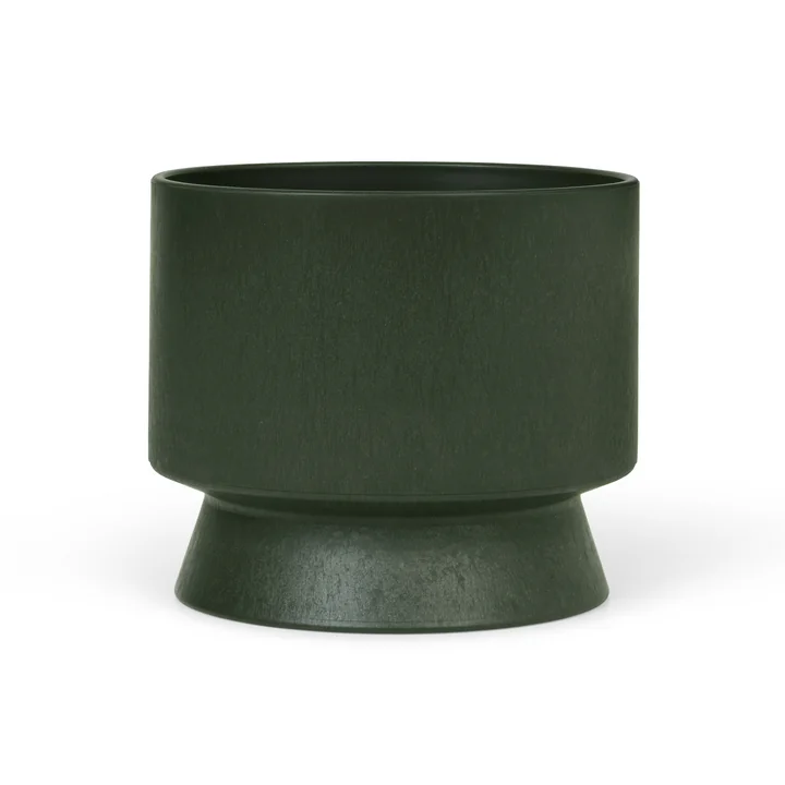 Rosendahl - Übertopf Recycelt, Ø 15 cm, dunkelgrün