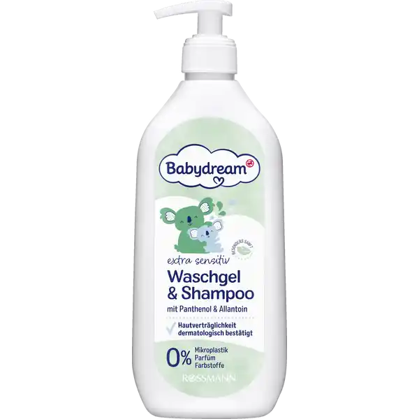 extra sensitiv Waschgel & Shampoo