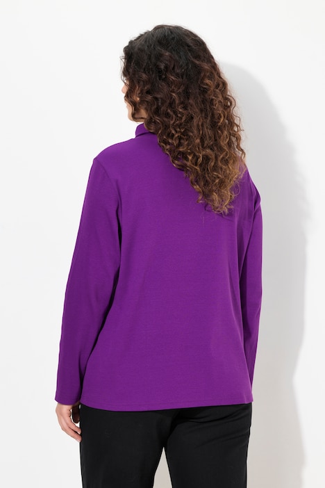 Shirt, Rollkragen, Classic, Langarm
