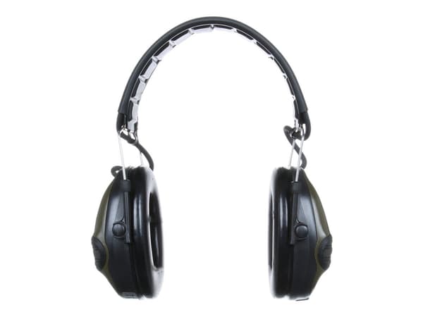 3M Peltor SportTac MT16H210F-478-GN - Hodetelefoner - full størrelse - kablet - oransje, olivengrønn