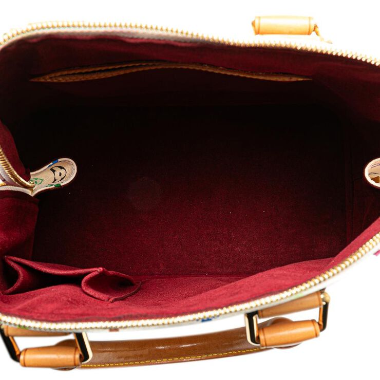 Louis Vuitton Vintage Louis Vuitton Alma White
