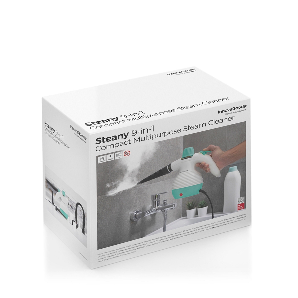 Nettoyeur vapeur 9 en 1