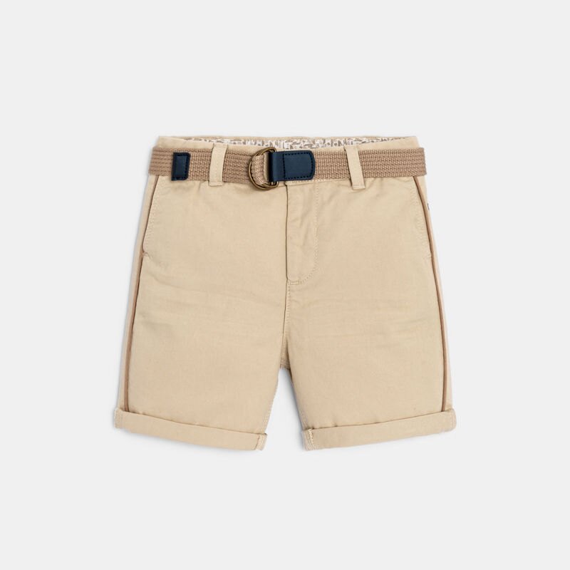 Bermuda chino beige bébé garçon Beige