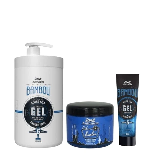 Gel Fixation Forte Senteur Bambou 100g / 500g / 900g