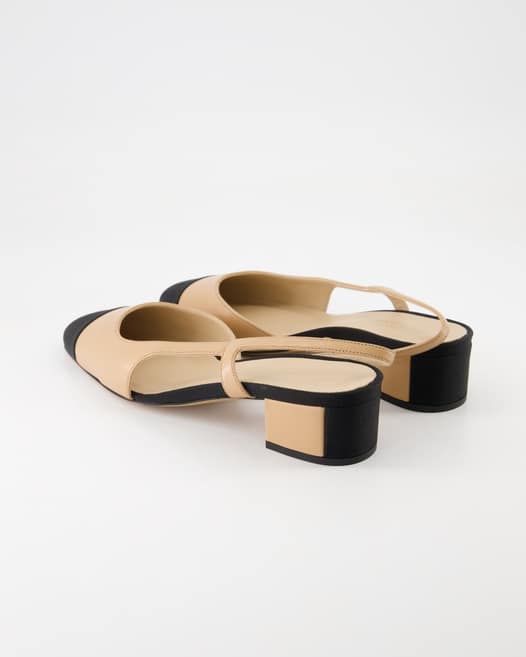 Konstantin Starke Rosette Slingpumps in Beige