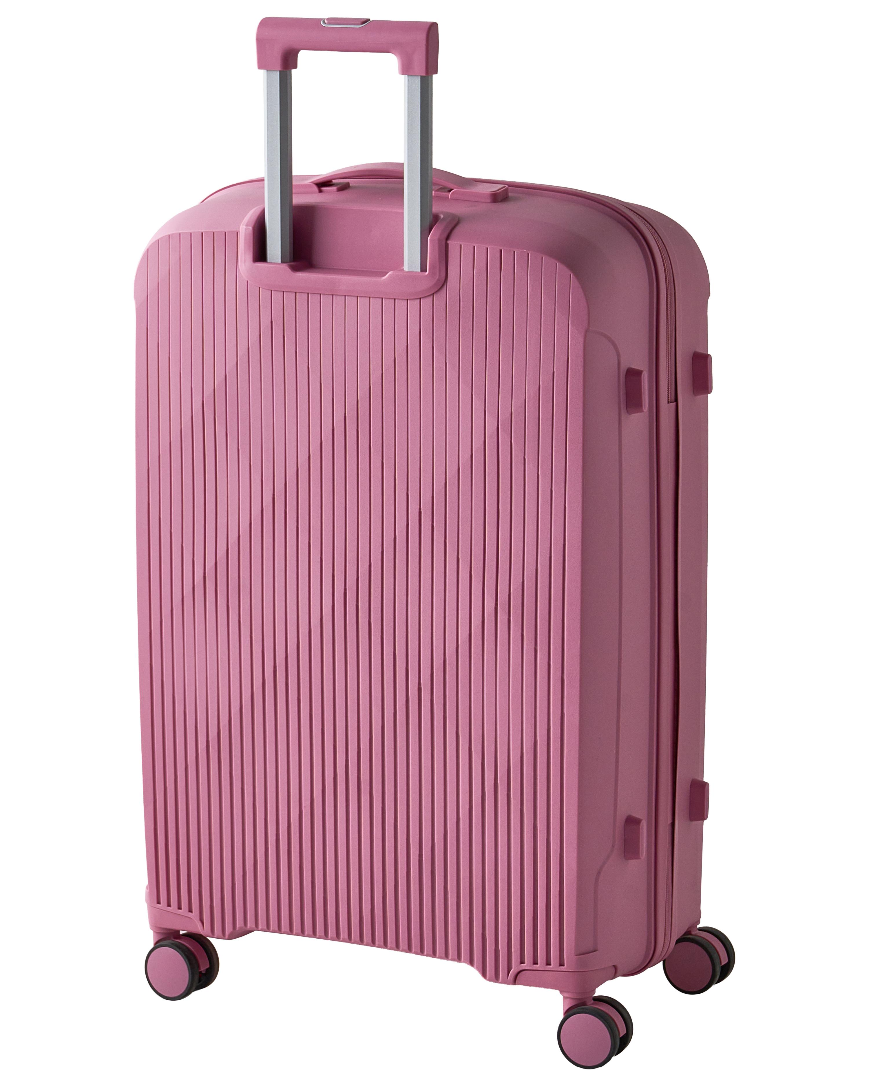 Set van 3 harde koffers TONSAI Roze