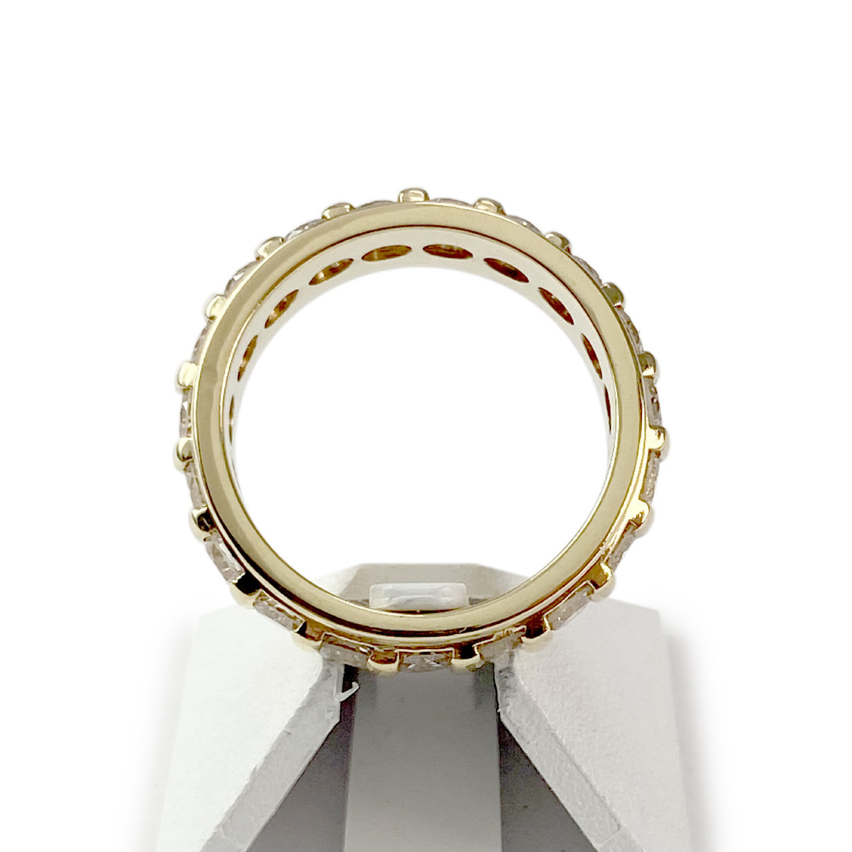Bague d'occasion or 750 jaune diamants