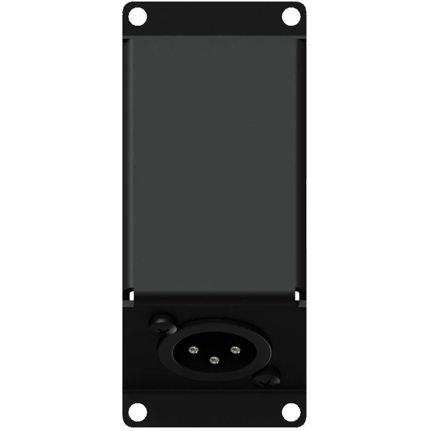 Caymon CASY124/B 3-pin XLR Male module, gehoekt voor CASY-chassis