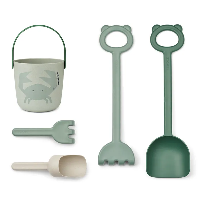 Liewood Seau de plage Harper et ses accessoires | Crab multi mix
