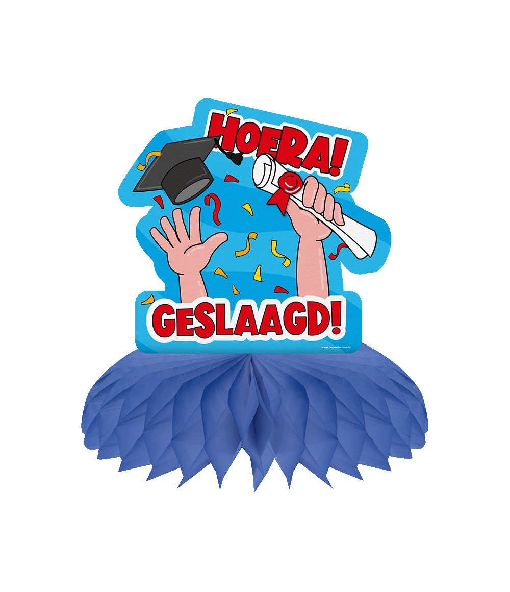Geslaagd Tafeldecoratie