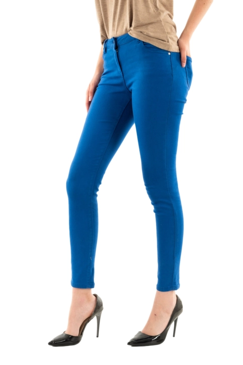 Pantalons morgan petra bleu electrique
