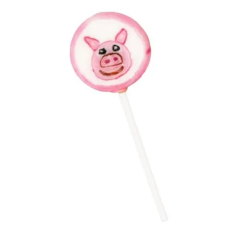 Die Spiegelburg Glücks-Lollies Viel Glück, ca 10g, 1 Stück, 4-fach sortiert