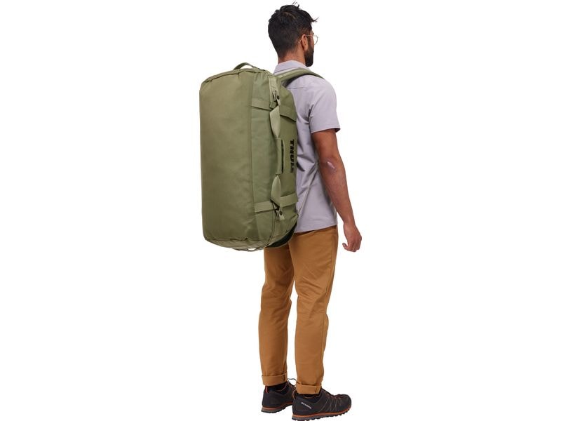 Thule Duffle Bag Chasm 70 l, Olivine Reisetasche und Rucksack in einem