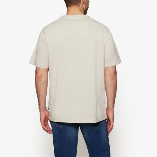 Signal Eddy Organic T-shirt, Ecru Melange, L