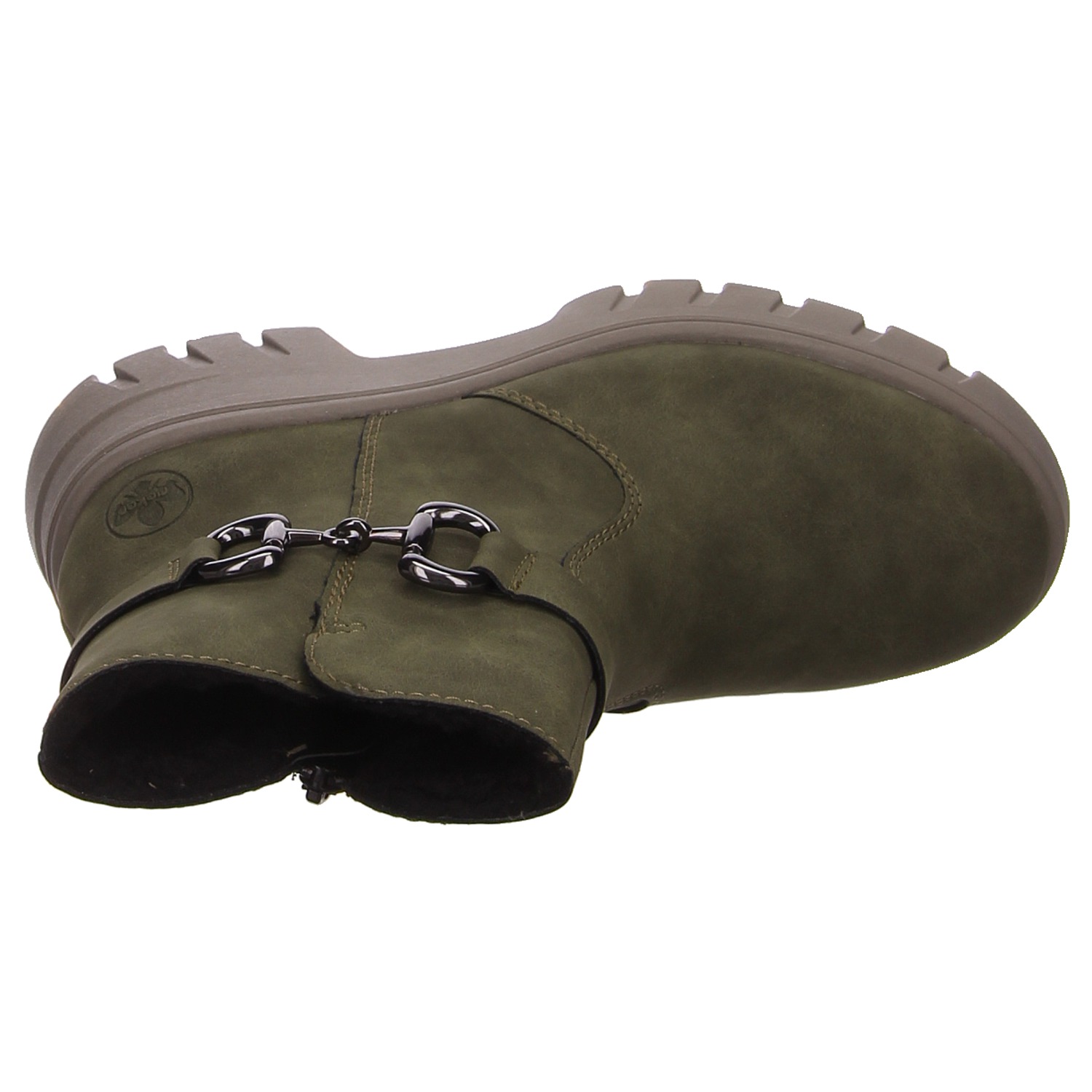Rieker Boots dunkelgrün grün