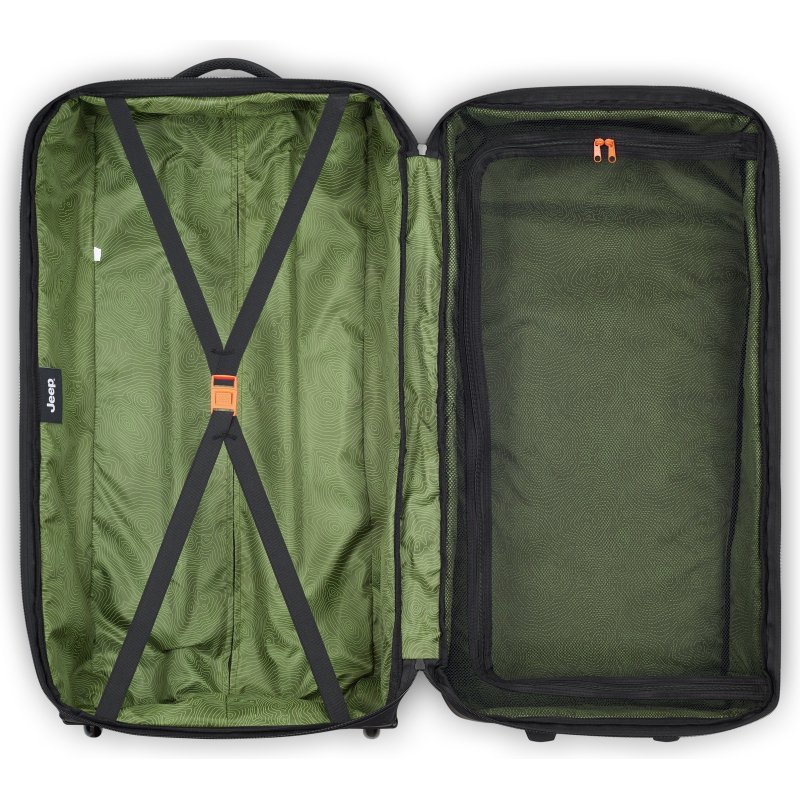Sac de voyage trolley 82 cm JS007C vert