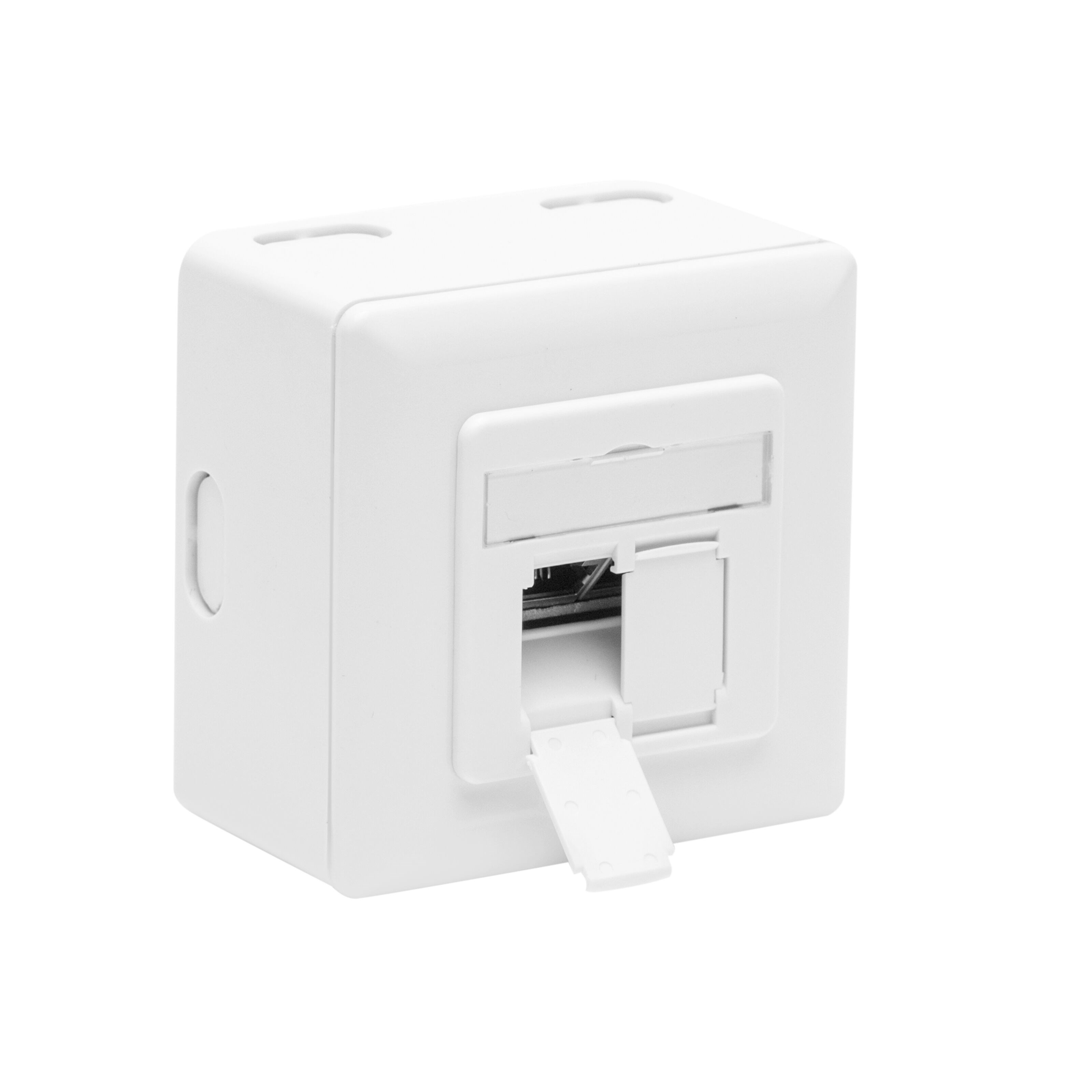 Luxorparts Utenpåliggende FTP-nettverksuttak Cat. 6 2-ports
