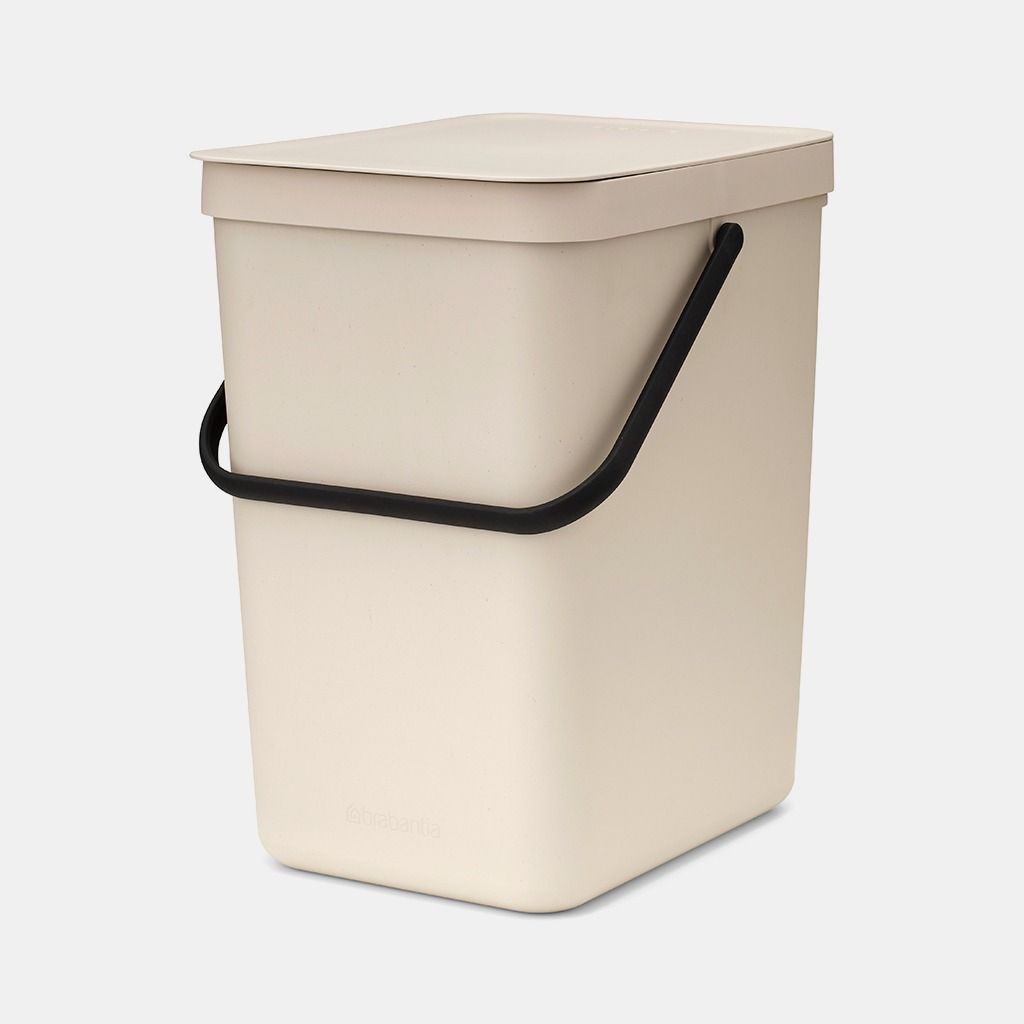 Sort & Go afvalemmer, 25 liter - Soft Beige