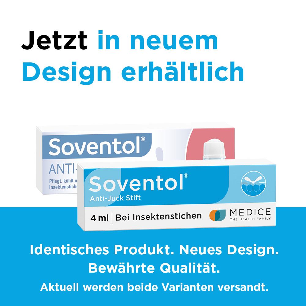 Soventol Anti-Juck Stift bei Insektenstichen